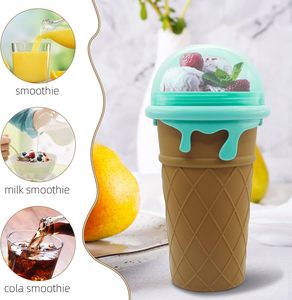 Nouveau 2024 Gobelet en silicone pour slush, modèle amélioré 500 ml, Gobelet magique pour boissons glacées, grande capacité, Gobelet de refroidissement, <span class=keywords><strong>Mug</strong></span> à congeler - Product Image 1