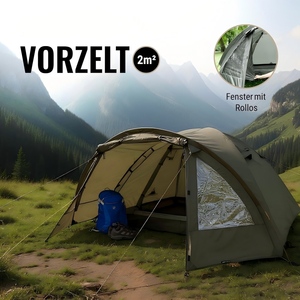 <span class=keywords><strong>Tenda</strong></span> da <span class=keywords><strong>Campeggio</strong></span> Mimetica Impermeabile 4000mm per 2-4 Persone, Design a Doppio Strato, Portatile, per Tutte le Stagioni - Product Image 4