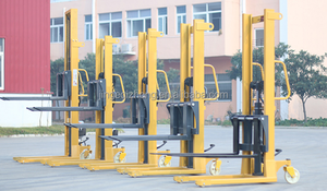 Machinery <strong>Manual</strong> Hand <strong>Hydraulic</strong> Forklift Pallet <strong>Stacker</strong> Used in Warehouse Storage <strong>Lift</strong> Truck Portable Hand <strong>Stacker</strong> - Product Image 2