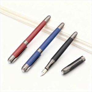 Stylo de luxe professionnel en métal avec logo, pour calligraphie masculine, diamètre d'écriture de 0,38 mm, stylo personnalisé pour événements - Product Image 4