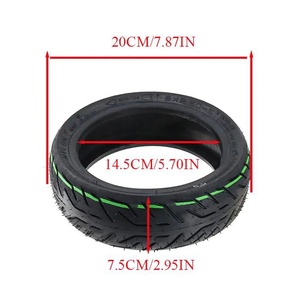 ยาง CST แบบไม่มียางใน ขนาด 9*2.50-6 สำหรับสกู๊ตเตอร์ไฟฟ้า ยางสุญญากาศ 9x2.5 อะไหล่เปลี่ยนล้อหน้า-หลัง CST 9*2.50-6 - Product Image 2
