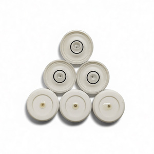 Nivel de burbuja DIY de 24x7, indicador horizontal de plástico blanco para herramientas de medición - Product Image 1
