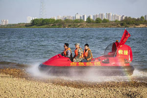 Hovercraft Usato Havospark HS-HC in PVC Ecologico con Certificazione CCS e 1 Anno <span class=keywords><strong>di</strong></span> Garanzia per Supporto <span class=keywords><strong>Salvataggio</strong></span> in Acqua e Zattere <span class=keywords><strong>di</strong></span> <span class=keywords><strong>Salvataggio</strong></span> - Product Image 2