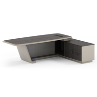 Bureaux de direction haut de gamme en bois, tables de bureau modernes et uniques, postes de travail, bureaux de direction de luxe
