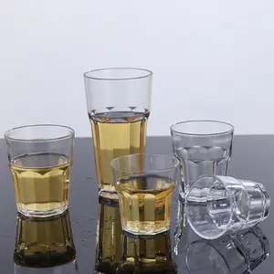Copo de água de suco transparente pp 200ml
