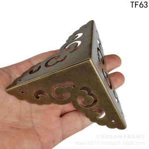 Copper <b>Corner</b> <b>Protector</b> TF63 Antique Bronze 113mm Wooden Box Edge Banding - Product Image 4
