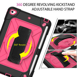 Étui de tablette à sangle épaule dénudée pour <span class=keywords><strong>iPad</strong></span> Mini 4 / Mini <span class=keywords><strong>5</strong></span>, 7.9 pouces, avec porte-crayon, housse de protection en armure robuste, résistante aux chocs - Product Image 4