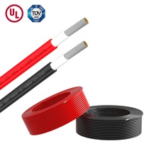 JZD UL/TUV DC600V/1000V 1*6mm²/1*10mm²/2*6mm²/2*10mm² UL4703 Type PV Photovoltaic Tinned Copper XLPE 90°C Solar Kabal Cable Wire
