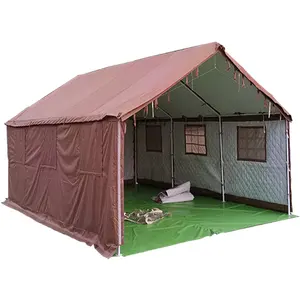 Wholesale Custom Big Disaster Relief Tent High Quality Outdoor Heavy Duty Canvas Emergency Tent