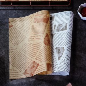 Papel de Envoltura Personalizado para Comida Rápida, Papel Encerado para Envolver Sushi, Shawarma, Sándwiches y Hamburguesas - Product Image 3