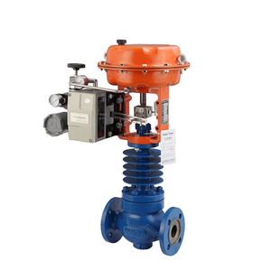 WESDOM Vanne de régulation pneumatique à diaphragme bidirectionnelle pour débit d'eau, avec sortie 4-20mA, YTC Smart, 2 pouces, haute température, R - Product Image 1