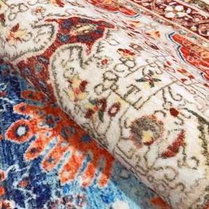 Легко моющийся коврик в американском стиле, нескользящий Пушистый Ковер, коврики и коврики для гостиной, спальни, винтажный ковер - Product Image 5