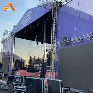 Concierto al aire libre DJ Square Truss Iluminación de escenario de aluminio Sistema de aleación de techo Entretenimiento deportivo Spigot Display Event Frame Pallet - Product Image 3