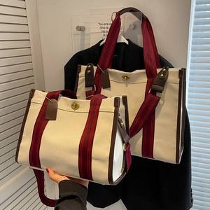 Vente directe usine : Nouveau sac fourre-tout en toile de coton écologique 2026 avec poche zippée et personnalisable - Product Image 4