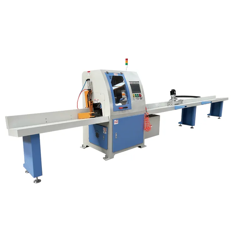 Fully Automatic Woodworking CNC Wood Timber Cutting Off Saw Machine