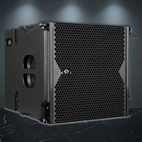 Système de sonorisation Line Array passif double 10 pouces LS3(4+4+2) série LA 700W/500W XLR/Speakon, garantie 3 ans, boîtier en bois, polyvalent