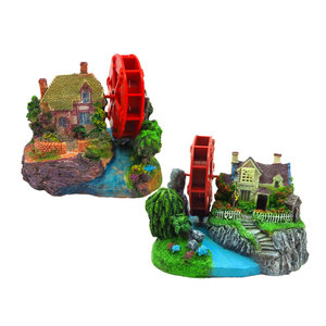 Décoration d'<span class=keywords><strong>aquarium</strong></span> à bulles d'air, ornement en résine avec pompe à oxygène et pierre à air <span class=keywords><strong>pour</strong></span> <span class=keywords><strong>aquarium</strong></span> - Product Image 6