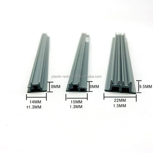 OEM chống UV ổn định PVC đùn hồ sơ cho trượt đường ray hiện đại phong cách xây dựng sử dụng được thực hiện tại Úc - Product Image 2