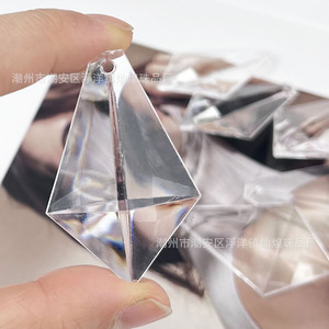 Attrape-soleil en acrylique en forme d'épée, ornement suspendu transparent, décoration de mariage et de Noël, design moderne, accessoire de bijouterie DIY - Product Image 1
