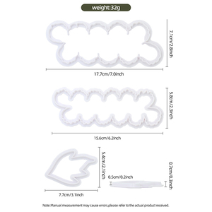 3pcs <span class=keywords><strong>Pivoine</strong></span> Simulation Biscuit Die Eco-Friendly Plastic Sugar Turning Die pour DIY Cake Direct Factory Sale Cookie Cutters - Product Image 6