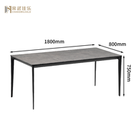 Table de conférence en panneau stratifié compact résistant aux produits chimiques, fabrication chinoise Hua Jiale, qualité compacte HPL, tables de salle à manger, intérieur