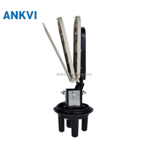 กล่องต่อสายไฟเบอร์ออปติก 96 คอร์ IP68 แบบโดมแนวตั้ง XRT-MS-005 กล่องเชื่อมสายเคเบิลใยแก้วนำแสง PP ABS แบบหดด้วยความร้อน สำหรับติดตั้งบนอากาศ - Product Image 4