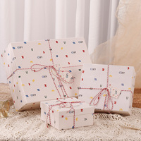 Casual Heaven Earth Cover Gift Box Dossiers en carton haut de gamme Souvenir pour l'anniversaire de la Saint-Valentin Emballage Boîte vide
