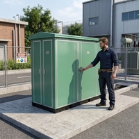 Transformateur triphasé préfabriqué à faible bruit 1600 kVA 33 kV/0,4 kV