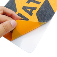 Autocollants d'avertissement pour escaliers - Autocollants de sécurité pour magasins, entreprises, maison, bureau, fenêtre, porte, mur - Étiquette d'avertissement de sécurité pour escaliers - Finition mate