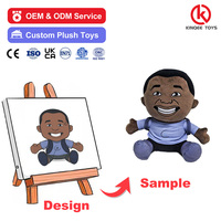 Peluche personnalisée Kinqee, jouet en peluche doux, cadeau d'entreprise, fabricant de jouets en peluche, jouet en peluche personnalisé