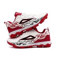 Chaussures de baseball et de softball de qualité supérieure, à crampons moulés, résistantes à l'usure, antidérapantes et confortables pour hommes, idéales pour le jogging et les sports.