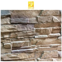 Panneaux de revêtement extérieur en pierre artificielle BOTON STONE, pierres décoratives culturelles, imitation ardoise