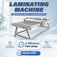 Machine de plastification à froid à plat intelligente et facile à utiliser pour bannières en vinyle, toiles, PVC et bannières enroulables – Idéale pour les petites entreprises