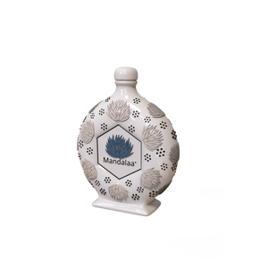 Tùy Chỉnh Nhãn Hiệu Khái Niệm <span class=keywords><strong>agave</strong></span> Nhà Máy Cứu Trợ Cổ Điển Sứ Alcohole Rượu Decanter Vòng Trắng Gốm Mexico <span class=keywords><strong>Tequila</strong></span> Chai - Product Image 2