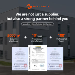 Tiroir <span class=keywords><strong>de</strong></span> rangement sous le bureau en acier minimaliste moderne avec serrure à clé pour le bureau à domicile - Product Image 5