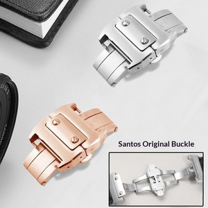 Les bracelets en cuir conviennent aux <span class=keywords><strong>montres</strong></span> Santoes, bracelets en cuir de vachette 100XL, bracelets Santoes de 20 mm et 23 mm. - Product Image 2