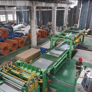 Automatic Cut to Length Line Machine Steel Sheet Metal Coil Straightening & Leveling Cutting Line Equipment