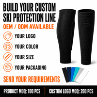 Özel Kayak Botu Kaval Koruyucu Kılıfı Yüksek Esneklikli Kompresyon Koruyucusu Kış Sporları için