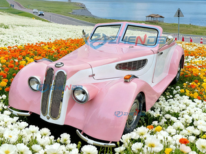 Voiture de tourisme électrique de luxe classique 4 places, carrosserie entièrement métallique, freins à disque hydrauliques pour événements de mariage et transport spécial - Product Image 6