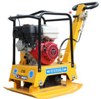 Compacteur à plaque vibrante réversible, essence/diesel, portatif, pour le compactage du sol et de l'asphalte, pour la construction routière