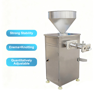 Sıcak satış sosis dolum büküm makinesi üretim hattı 304 paslanmaz çelik yüksek hız düşük enerji üç/tek fazlı çin - Product Image 3