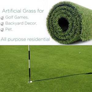 Cao Cấp Ngoài Trời Cỏ Nhân Tạo Đào Tạo Golf Kit 5-Năm Bảo Hành 16,000 Khâu/m² 40Mm Mềm Nhựa Không Thấm Nước Cho Bóng Đá - Product Image 2