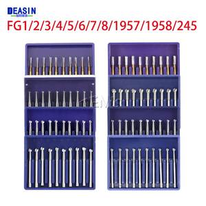 Fresas Dentales de Diamante en Caja de Cartón FG 1/2/3/4/5 0.8mm-1.6mm para Pieza de Mano de Alta Velocidad, 10 Piezas/Caja, Herramientas de Odontología - Product Image 4