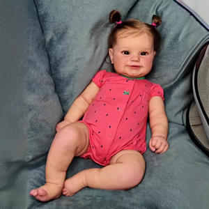 Poupées de bébé <span class=keywords><strong>en</strong></span> vinyle de <span class=keywords><strong>silicone</strong></span> de 50 cm pour filles, jouets pour filles, poupée de bébé réaliste de 19 pouces <span class=keywords><strong>en</strong></span> <span class=keywords><strong>silicone</strong></span> avec accessoires gratuits - Product Image 1