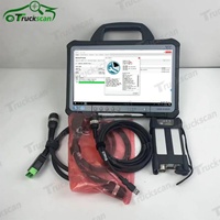 Lecteur de code de diagnostic pour camions lourds VOCOM II, outil de diagnostic pour tablette Vocom II PTT 2.8 E7450, interface USB, système d'exploitation Windows, 2 ans