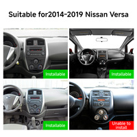 Autoradio Android BQCC 7 pouces, écran tactile IPS, lecteur multimédia pour Nissan Versa 2014-2019 Camaro
