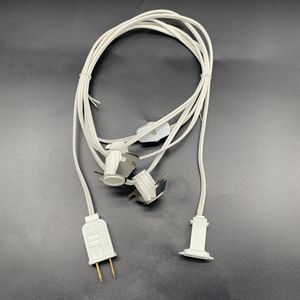 Tùy biến C7 LED bóng đèn người giữ ngọn nến E12 ổ cắm tiêu chuẩn Mỹ dây điện mở rộng dây cho kỳ nghỉ trang trí - Product Image 4