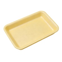 Barquette en mousse PS jetable de qualité alimentaire pour la viande, la volaille, l'emballage en supermarché, taille personnalisée