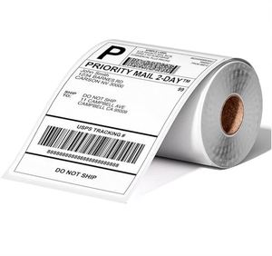 Phomemo ป้ายกระดาษระบายความร้อน4x6เปล่าสำหรับเครื่องพิมพ์ Zebra/<span class=keywords><strong>BROTHER</strong></span> - Product Image 1