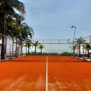 สนามแพเดิลแบบประกอบเร็ว ซูเปอร์พาโนรามา พรีเมียมสำหรับนักท่องเที่ยว รุ่น VERDE FORCE VPADEL-21 ขนาด 20x10 เมตร ชุบกัลวาไนซ์แบบจุ่มร้อน - Product Image 4
